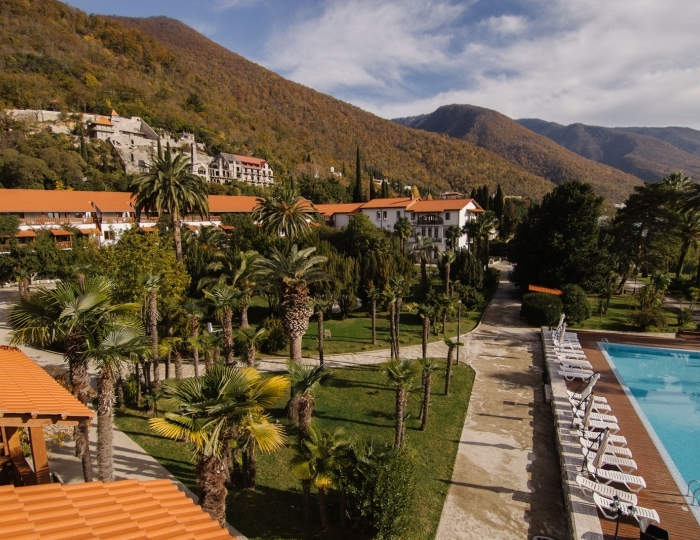 Стандарт 2-местный 1-комнатный с балконом (Основное здание) - Отель «Абаата» Гагра